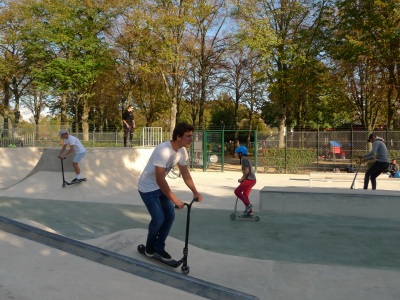 Le skatepark de Sceaux